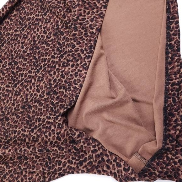 Talbots Leopard Print Print Belted Dress Sz S - Picture 5 of 8